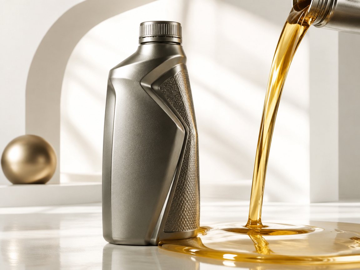 Motorcycle lubricant and oil container reference image